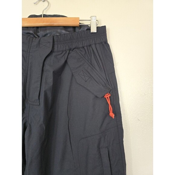 BURBERRY Black Snow Pants Size Large Skiing Ski Snowboarding Designer Men Womens - Picture 2 of 16